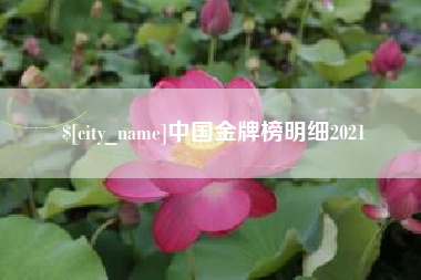 克孜勒苏柯尔克孜中国金牌榜明细2021