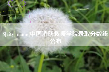 克孜勒苏柯尔克孜中国消防救援学院录取分数线公布