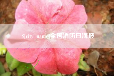 克孜勒苏柯尔克孜全国消防日海报