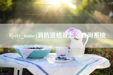 克孜勒苏柯尔克孜消防资格证怎么查询系统