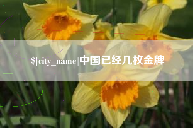 克孜勒苏柯尔克孜中国已经几枚金牌