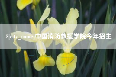 克孜勒苏柯尔克孜中国消防救援学院今年招生