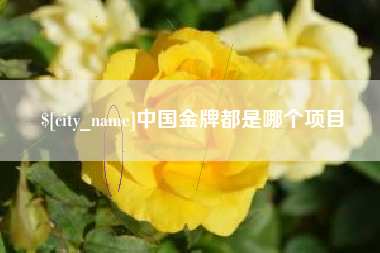 克孜勒苏柯尔克孜中国金牌都是哪个项目