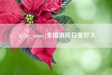 克孜勒苏柯尔克孜全国消防日是好久