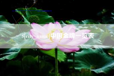 克孜勒苏柯尔克孜中国金牌一览表