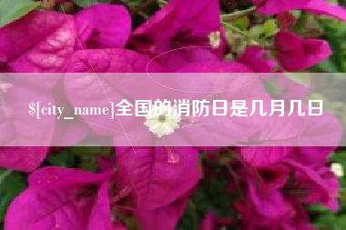 克孜勒苏柯尔克孜全国的消防日是几月几日