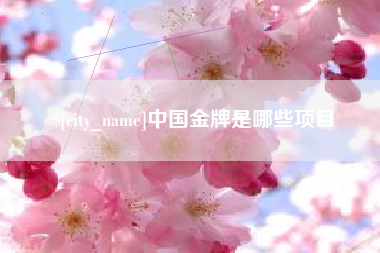克孜勒苏柯尔克孜中国金牌是哪些项目