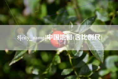 克孜勒苏柯尔克孜中国地图(含比例尺)