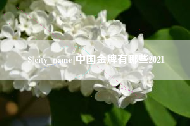 克孜勒苏柯尔克孜中国金牌有哪些2021